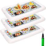 SLOOSH - Inflatable Serving Bars with Drain Plug, 3 Sets