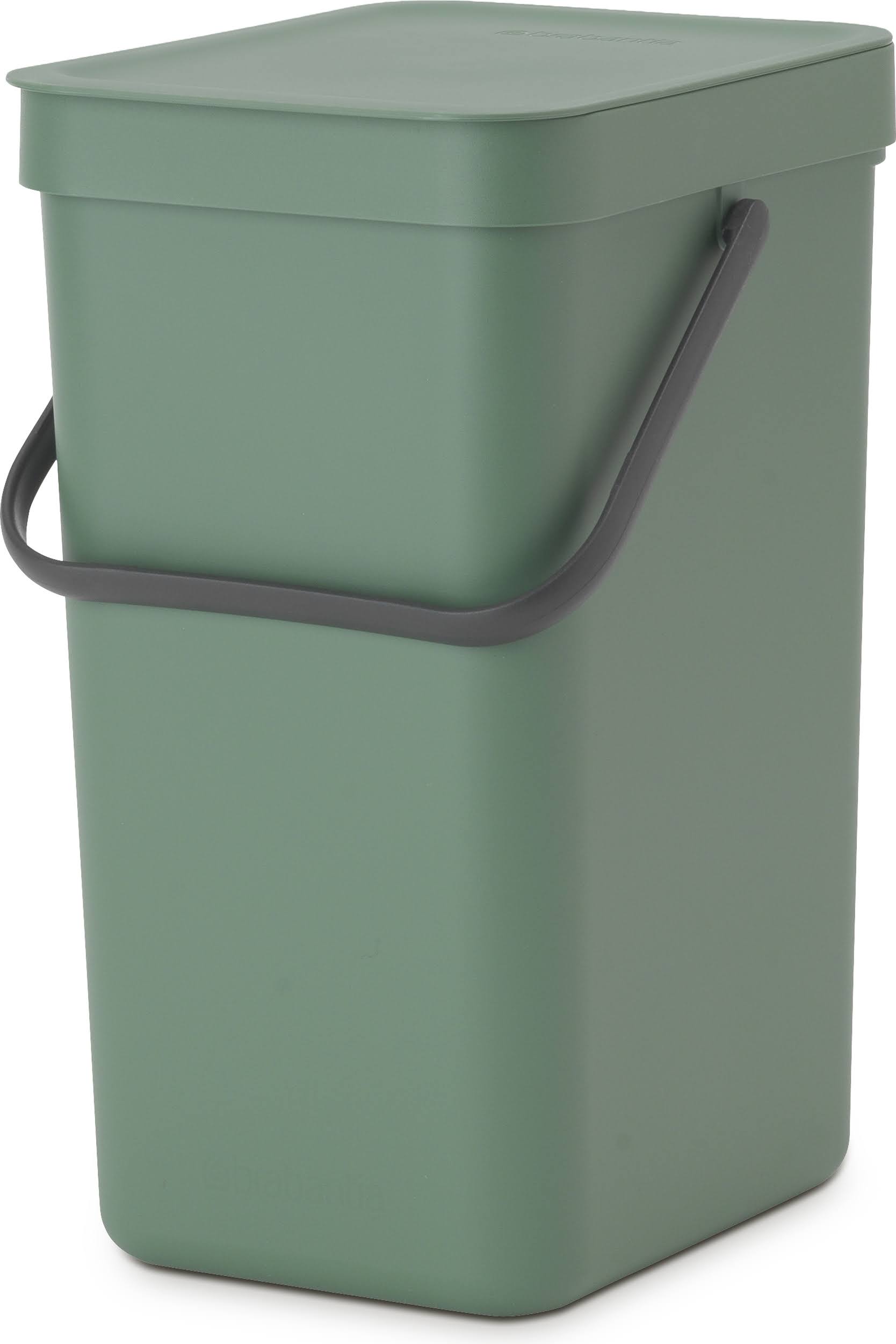 fda64ba000a204b39f54638441c590705193e32162643d0069d0f2ff65d99e1b.jpg Brabantia Sort & Go Bin 12 Liters Fir Green - Image 1