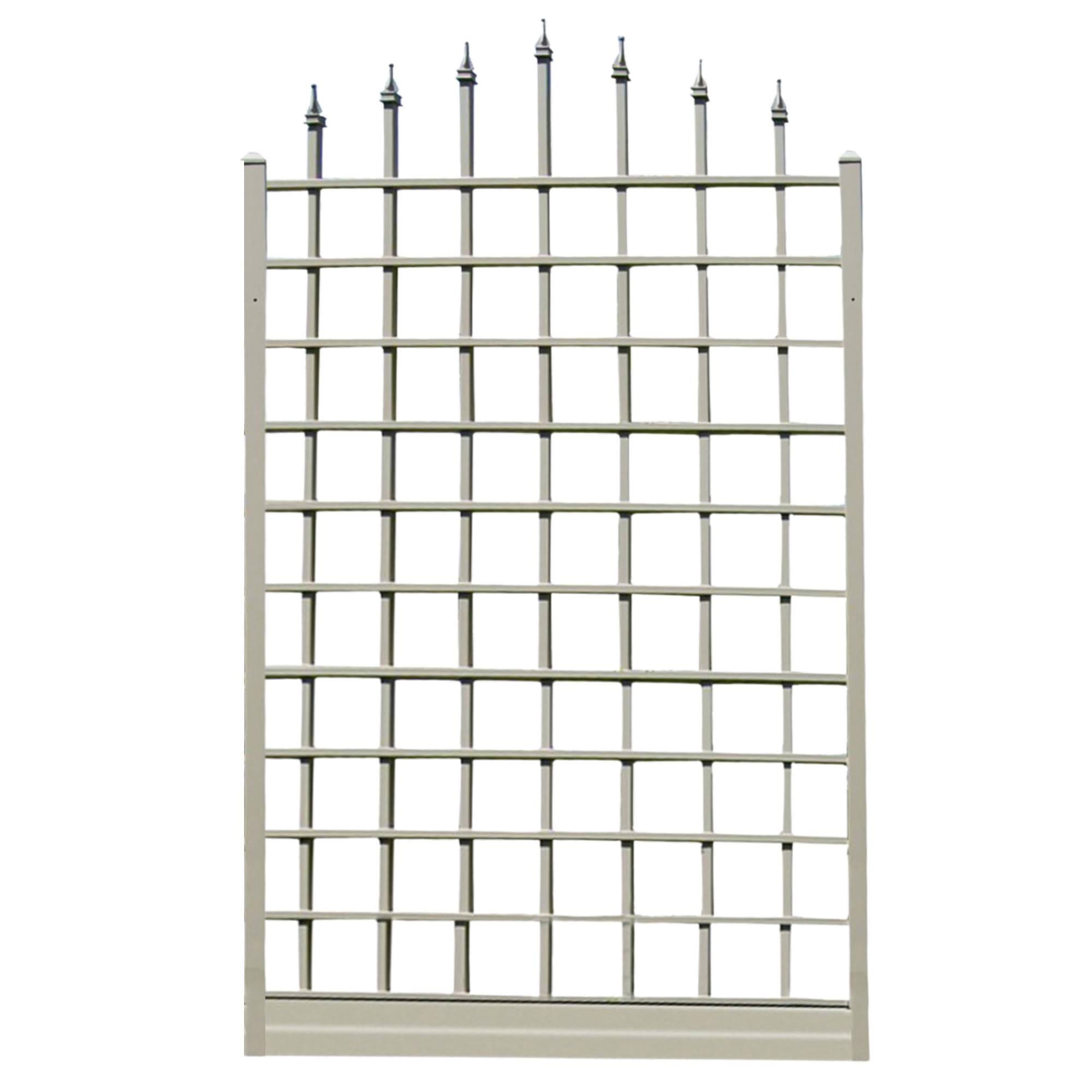 96" Winchester Vinyl Trellis - White - Dura-Trel