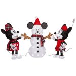 Disney Mickey and Minnie 30.98-in Mouse Yard Decoration with White LED Lights | 881925