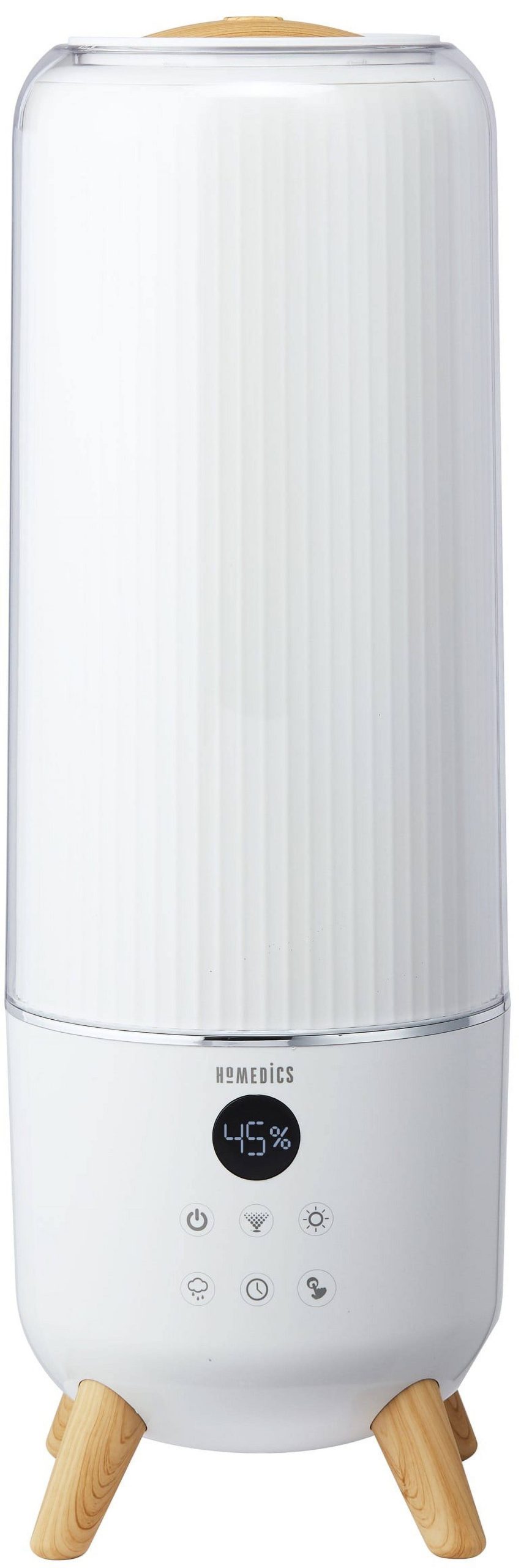fe3d8379415b51569b532958272856c7c928e15927af41cc20ff34f0d4777f50.jpg Homedics TotalComfort Deluxe Ultrasonic Humidifier - White - Image 1