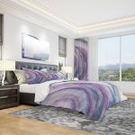 Watercolor Geode I Duvet Cover Set East Urban Home