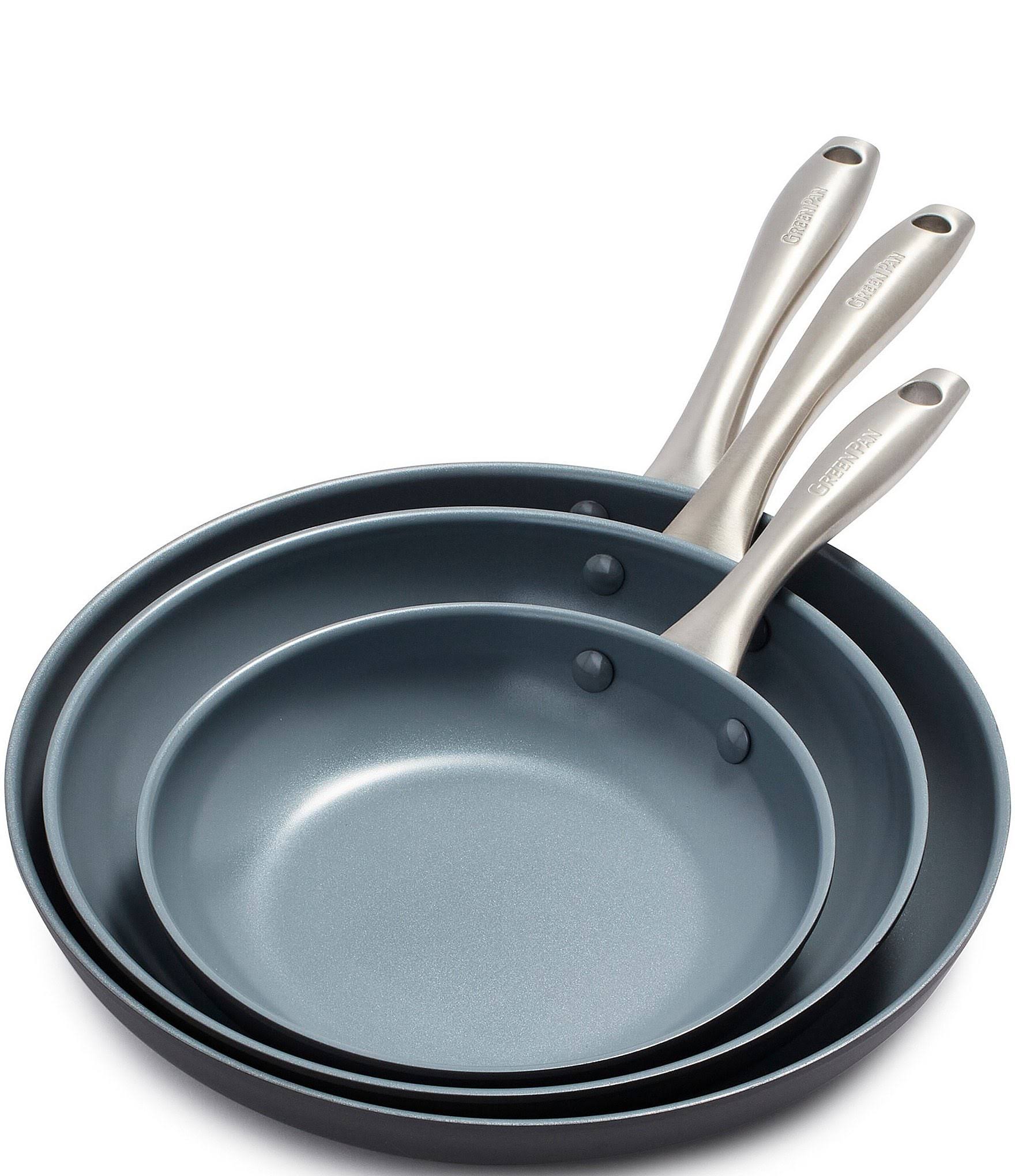 fe6a4b34a6a40fda401d95fe72870a93ed0264294d6c041e09e5b35825e3919b.jpg GreenPan Lima Healthy Ceramic Nonstick 8" 10" and 12" Frying Pan Set - Image 1