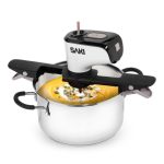 Saki Adjustable Speed Automatic Electric Cordless Hands Free Cooking Pot Stirrer