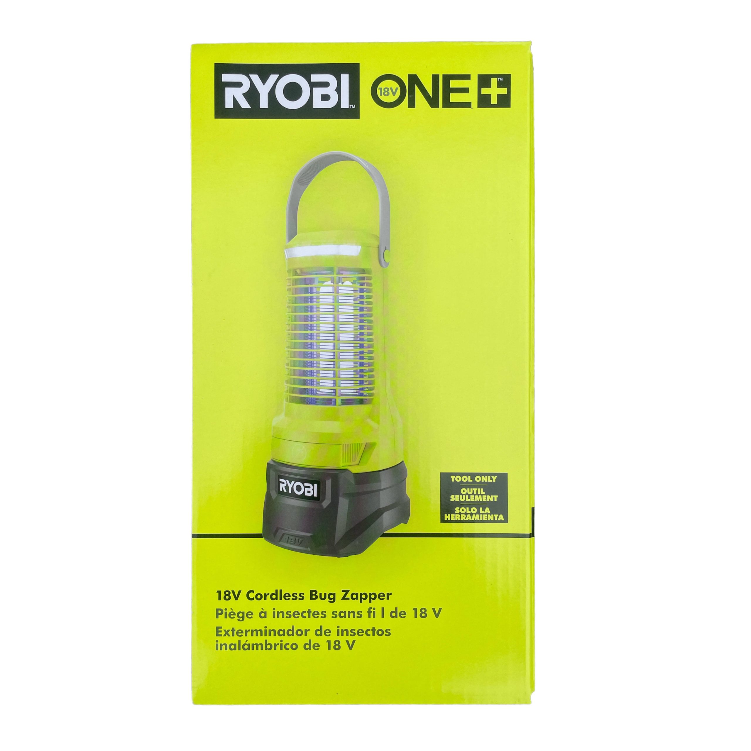 fe78a81b3d24a31dd3527d96270d63cc199d1afefc139556efa28332d6afc9c6.jpg Ryobi P29014BTLVNM One+ 18-Volt Cordless Bug Zapper (Tool Only) - Image 1