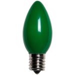 Wintergreen Lighting C9 Set of 25 Christmas Light Bulbs - Green - 7 W