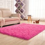 Noahas Super Soft Modern Shag Area Rugs Fluffy Living Room Carpet Comfy Bedroom
