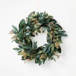 26" Mixed Eucalyptus Wreath Green - Threshold Designed with Studio McGee