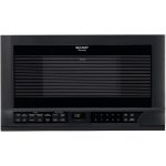 Sharp R1210T 1.5 Cu. ft. 1100W Over The Counter Microwave - Black