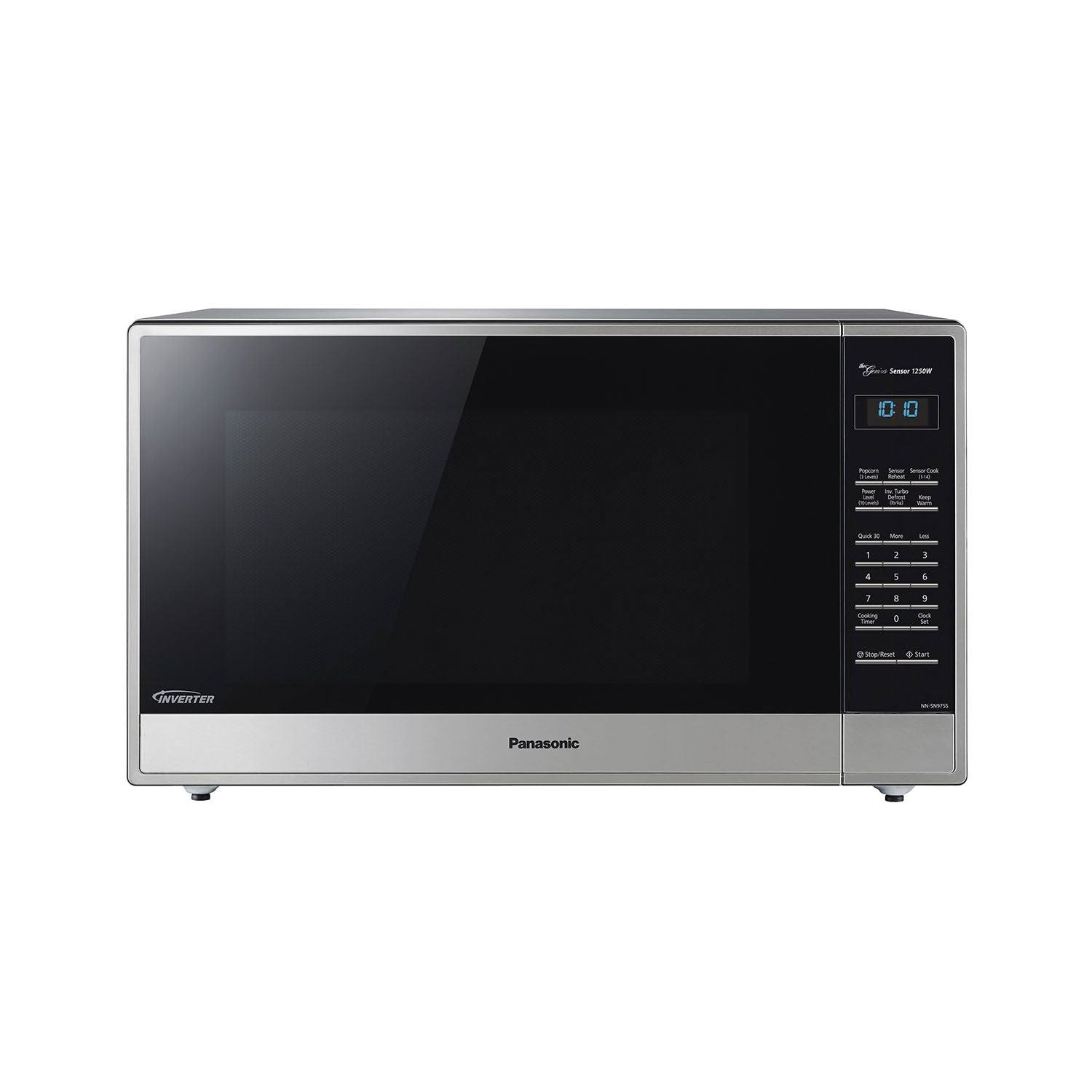 ff55a4ff3b7ee5fae60a377601b54de1f002694f9257ef2301a267507a95f04e.jpg Panasonic 2.2 Cu. ft. Stainless-Steel Microwave Oven with Inverter Technology - Image 1