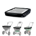 Hadisi Broadcast Spreader Cover with PVC Transparent Window,Waterproof Fertilizer Spreader Cover,Fits Scott Seed Spreader and Other Brands Broadcast