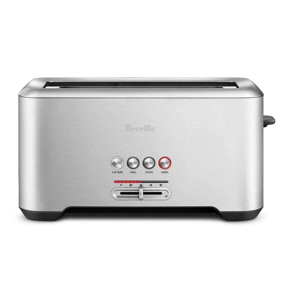 ff9e0a4511ebfdb335efb8f103f16e075fc1f740afb40211f85b278cc0ae4913.jpg Breville Bta730xl The Bit More 4-Slice Toaster Stainless Steel - Image 1