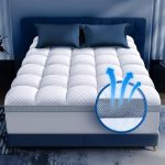 Premium Memory Foam Mattress Topper King for Ultra Comfort, 2" Plush Pillow Top King Mattress Topper with Breathable Air Mesh Sides, Soft Mattress
