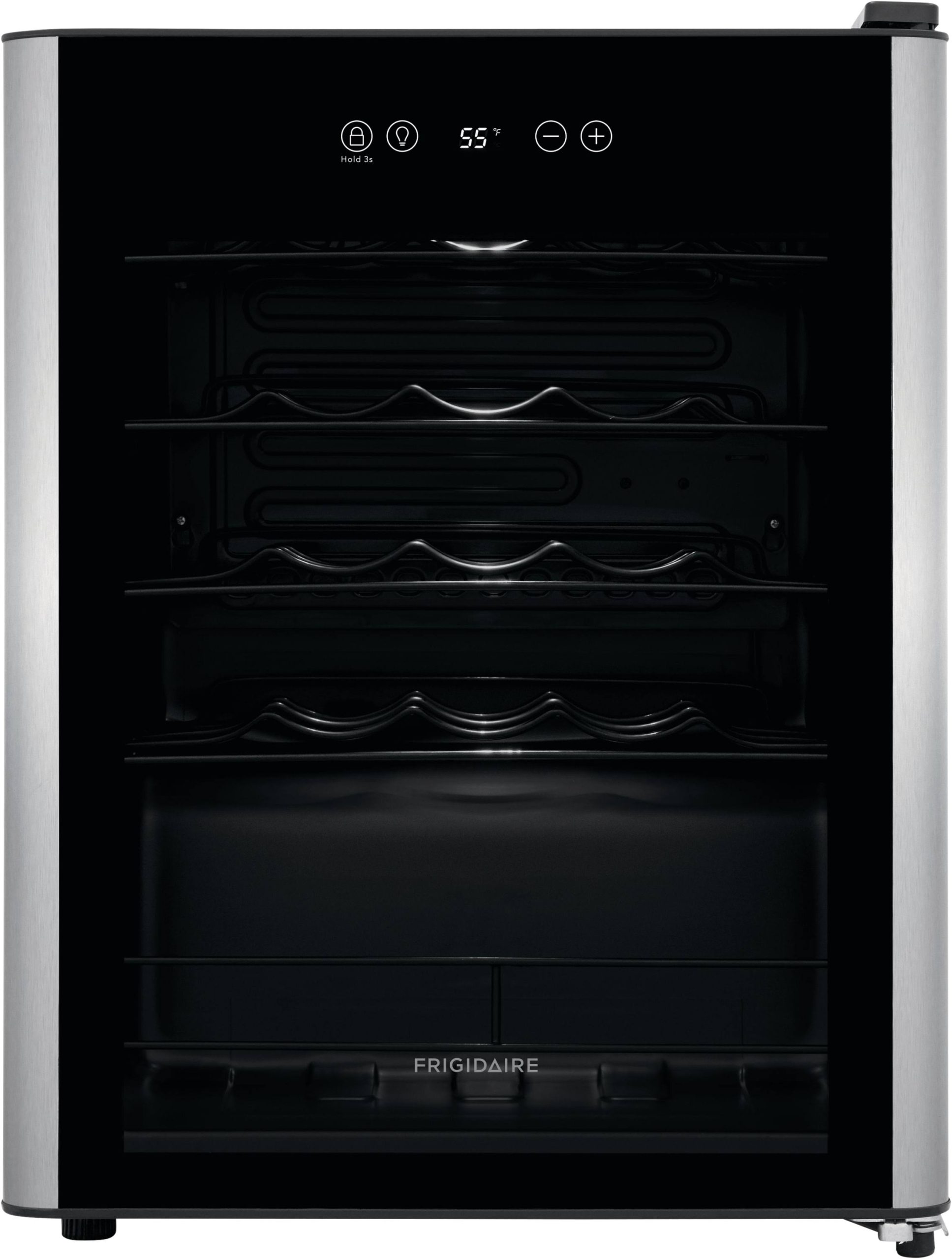 ffb99aeddbddd1045e3084735ffed23a44f4ac9555442d7e954c4fa220c7799b.jpg Frigidaire - 24-Bottle Wine Cooler - Image 1