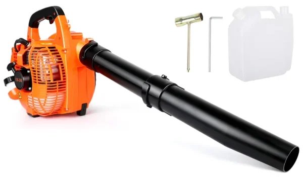 Portable 26cc Gas Handled Leaf Blower Powered 2 - Cycle Engine Backpack for Outdoor, Garden