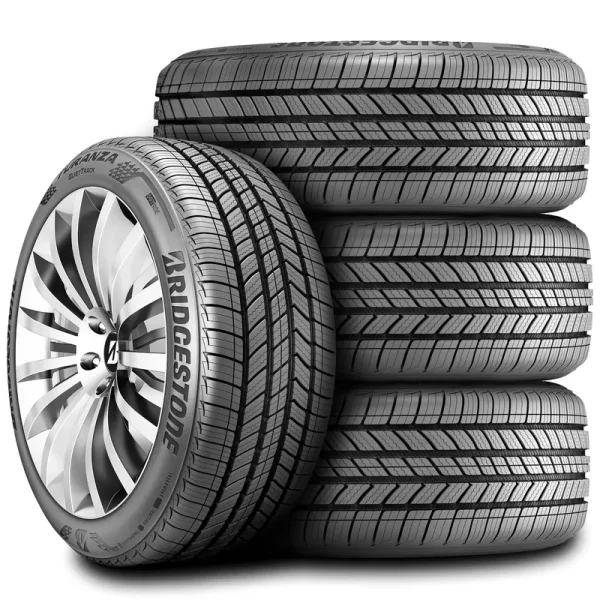 Set of 4 Bridgestone Turanza Quiettrack 215/55R17 94V a/S All-Season Tires
