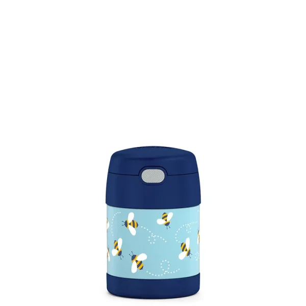 Thermos 10oz Funtainer Food Jar with Spoon - Honey Bees