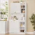 High-Gloss Pantry Cabinet(White)