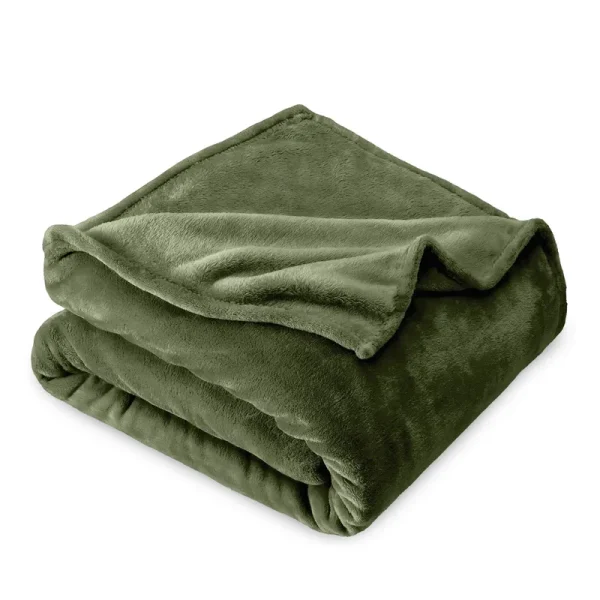 Cypress Microplush Full/Queen Fleece Blanket by Bare Home