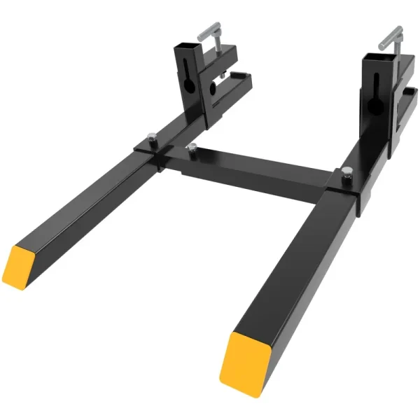 YINTATECH 60 4000lbs Clamp on Pallet Forks Heavy Duty Tractor Forks