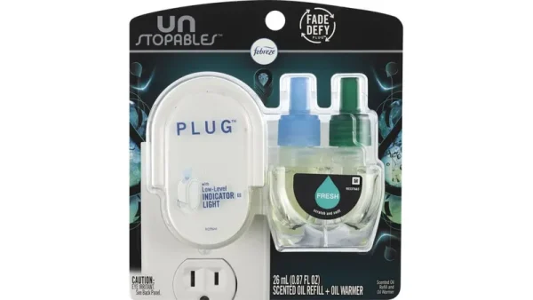 Febreze Unstopables Warmer and Refill, Fresh & Flirty