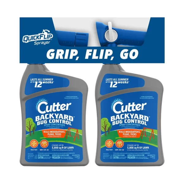 Cutter Backyard Ready to Use for Insects, 32 oz, Twin Pack, 2 Pack