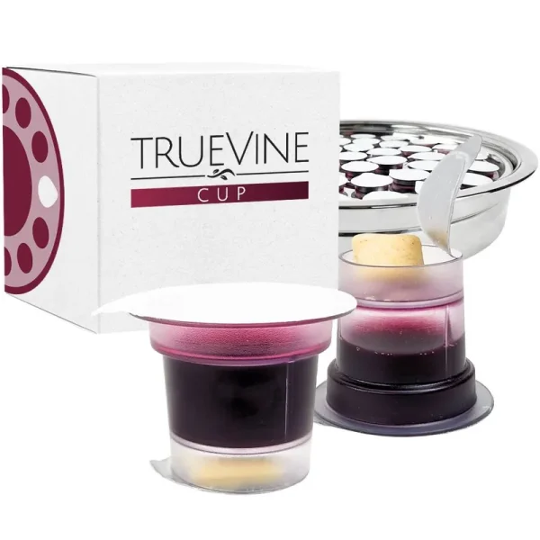 TrueVine Cup - Prefilled Communion Cups - Bread & Juice Sets (Box of 500)