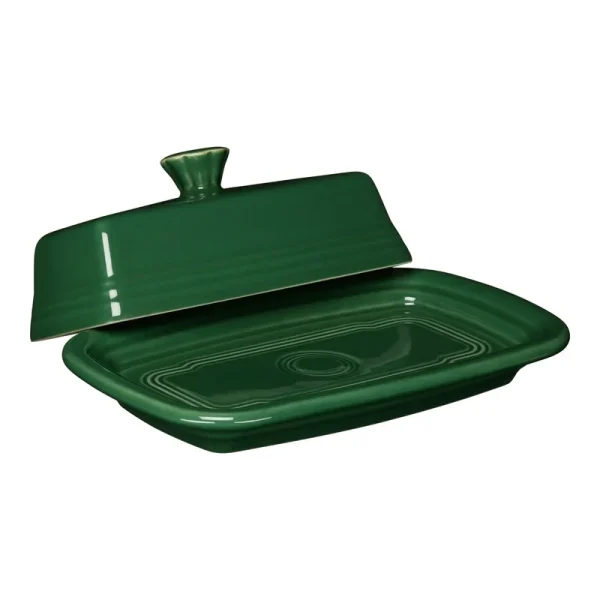 Fiesta Extra Large Covered Butter Dish | Jade