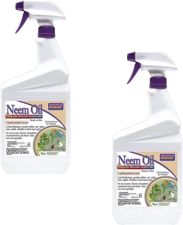 Bonide Products (#022) Neem Oil Spray RTU, 32 oz - Pack of 2