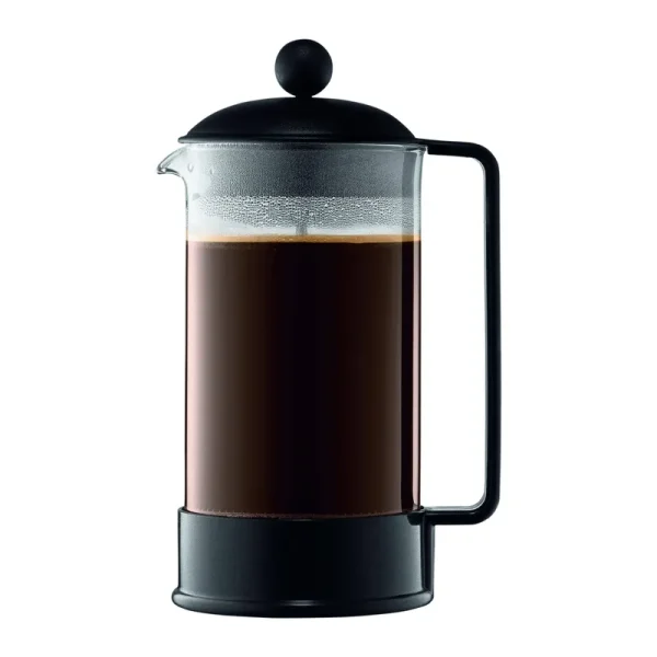 Bodum Brazil 8 Cup French Press Coffee Maker, Black