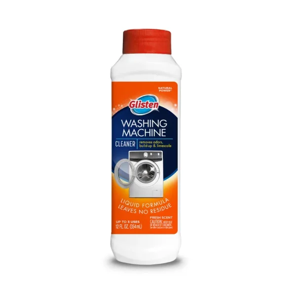 Glisten WM0612N Washing Machine Cleaner, 12 Oz.