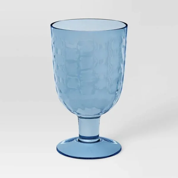 15oz Acrylic Goblet Blue - Threshold