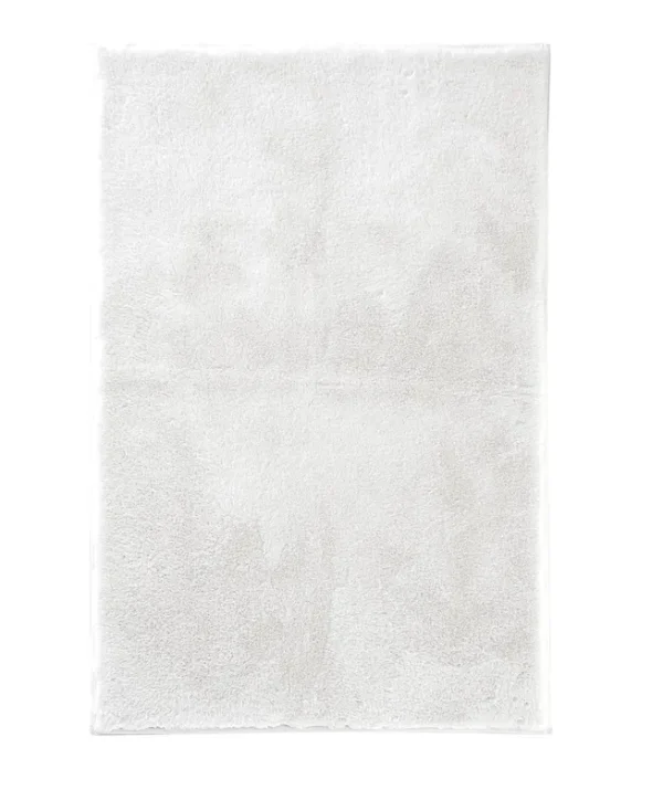 Mainstays Solid Soft Rabbit Faux Fur Area Rug Ivory,30x46"