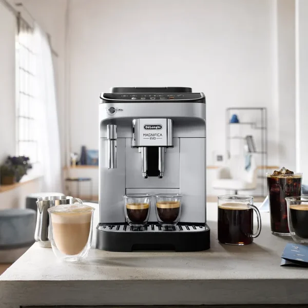 De'Longhi Magnifica Evo Automatic Espresso Machine with Frother and Preset Recipes