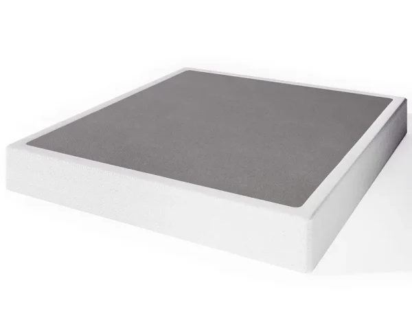 ULIESC 9 in Queen Metal Box Spring, Sturdy Mattress Foundation, Fabric Cover Included, Easy Assembly