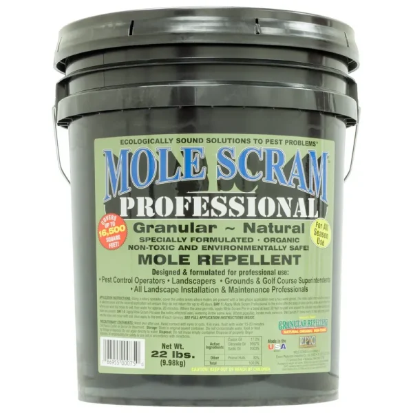 Mole Scram Professional Repellent - 22 lbs