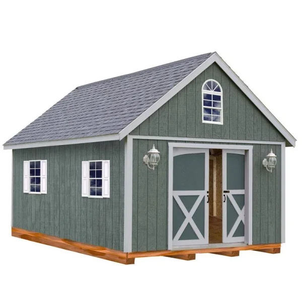 Best Barns Belmont 12 x 20 Wood Shed Kit