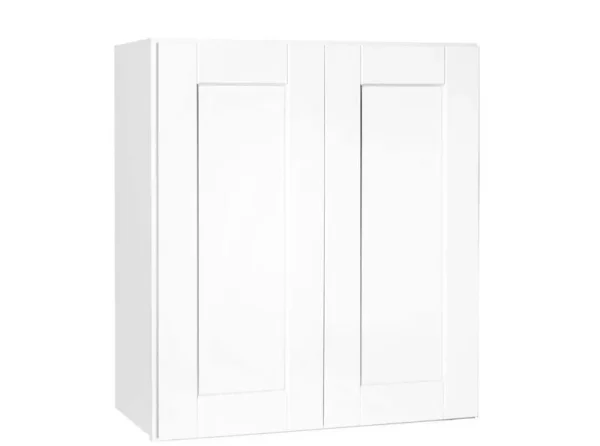 Hampton Bay RSI Home Products Shaker Wall Cabinet White 27x30 in.