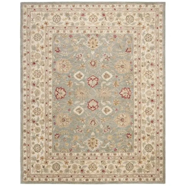 Safavieh Antiquity Grey Blue & Beige 12' x 15' Rug