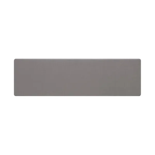 Chef Gear Gray 17.5 in. x 60 in. PVC Basketweave Anti-Fatigue Mat