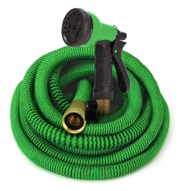 Growgreen HOSES Expandable Garden Hose Water Hose with High 50 Feet Green