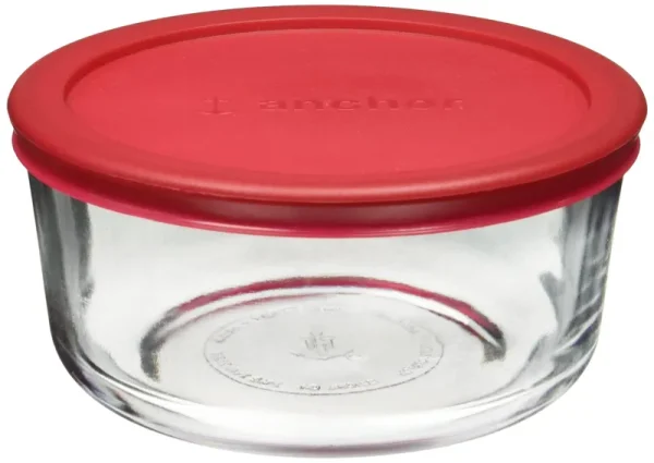 Anchor Glass Storage, 4 Cup