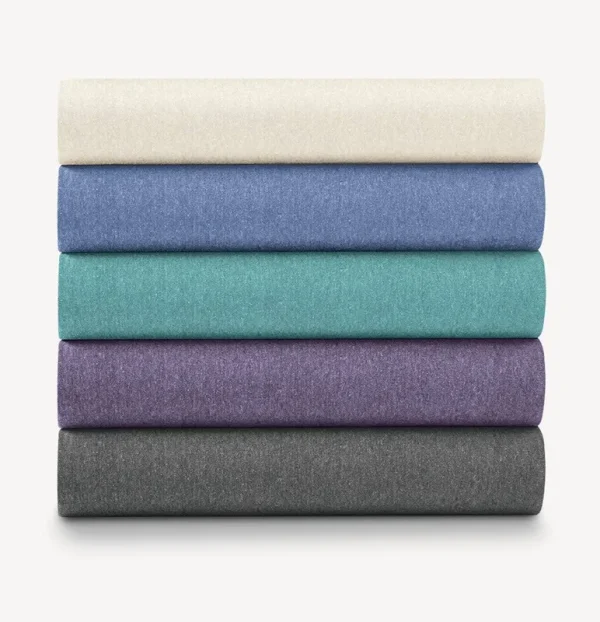 Ella Jayne Soft Heather Jersey Knit 4-Piece Sheet Set - Full - Purple
