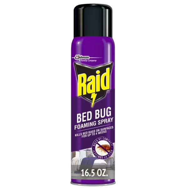 Raid Foaming Spray, Bed Bug - 16.5 oz