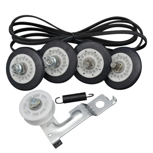 Dryer Repair Kit Fits for LG Dryer Includes 4581el2002c Dryer Drum Roller 4561el3002a Dryer Idler Pulley 4400el2001a Belt and Spring Replace