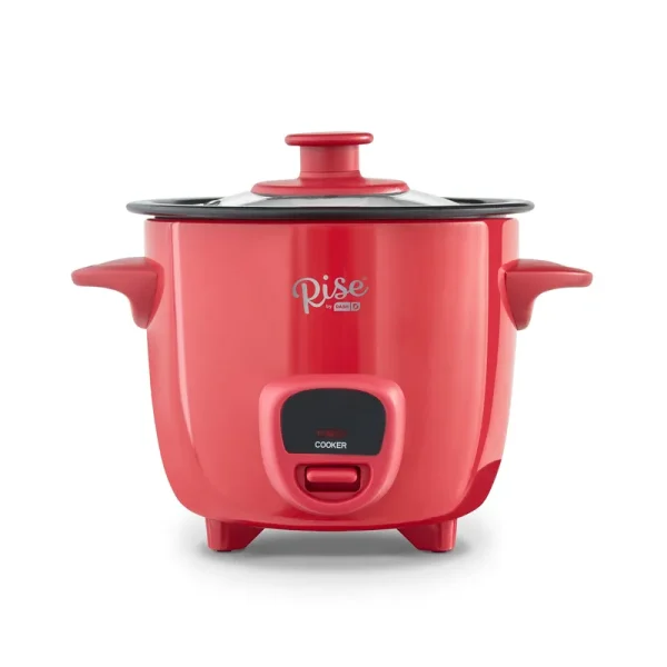 Rise by Dash Rice Cooker 2 Cup, Red