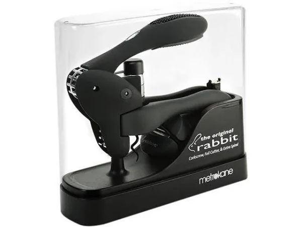 Rabbit Original Lever Corkscrew - Black