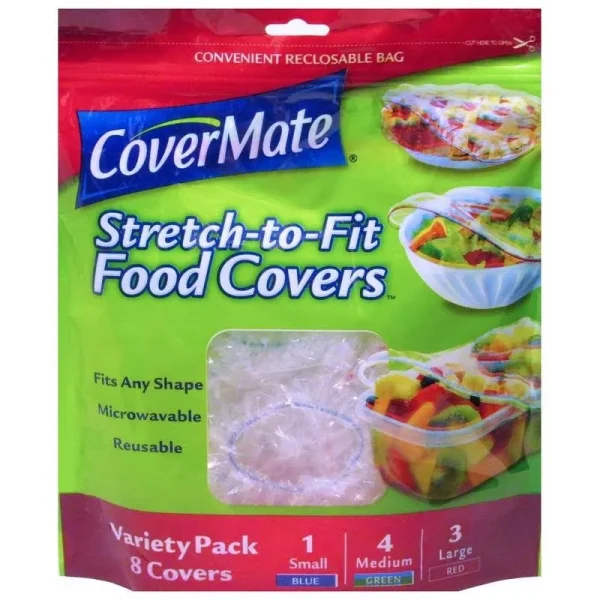 Covermate Stretch-to-Fit Food Covers