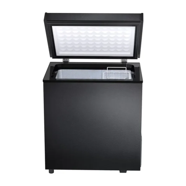 WAA 1.8 Cu.ft. Chest Freezer Free Standing Top Open Door Deep Compact Freezer Suitable for Home/RV/Kitchen/Office Black