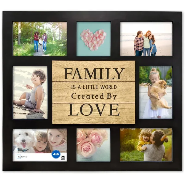 Mainstays 8 Opening Plaque Sentiment Frame - Each